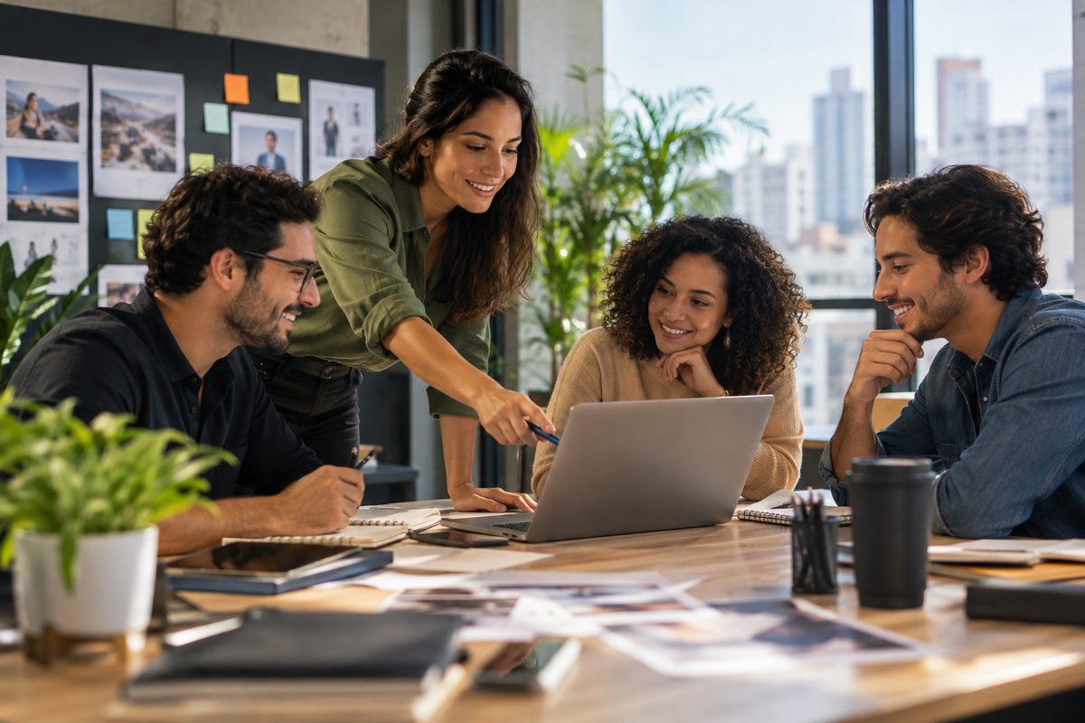 Blog com IA para agências: como escalar produção com qualidade