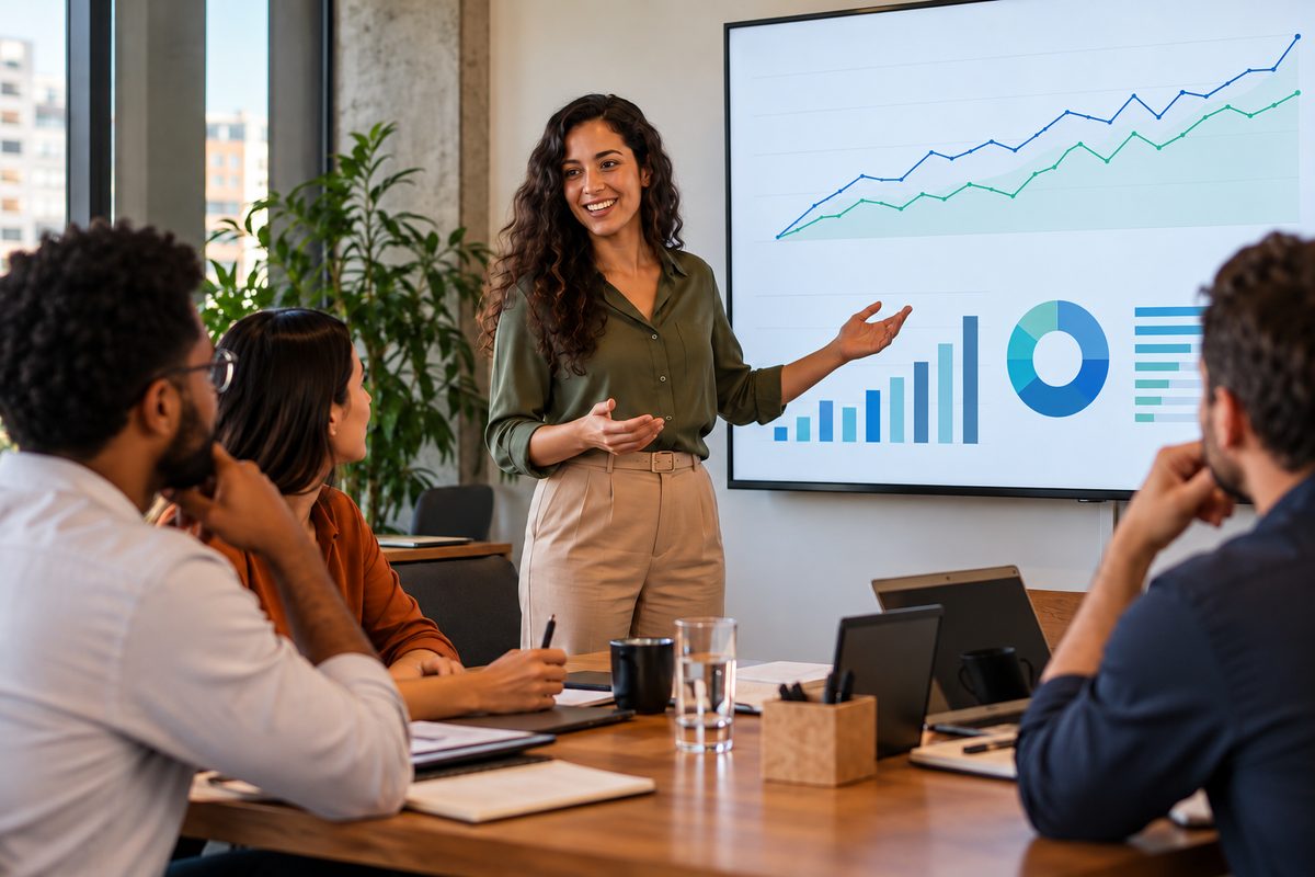 Como apresentar relatórios de tráfego orgânico para clientes